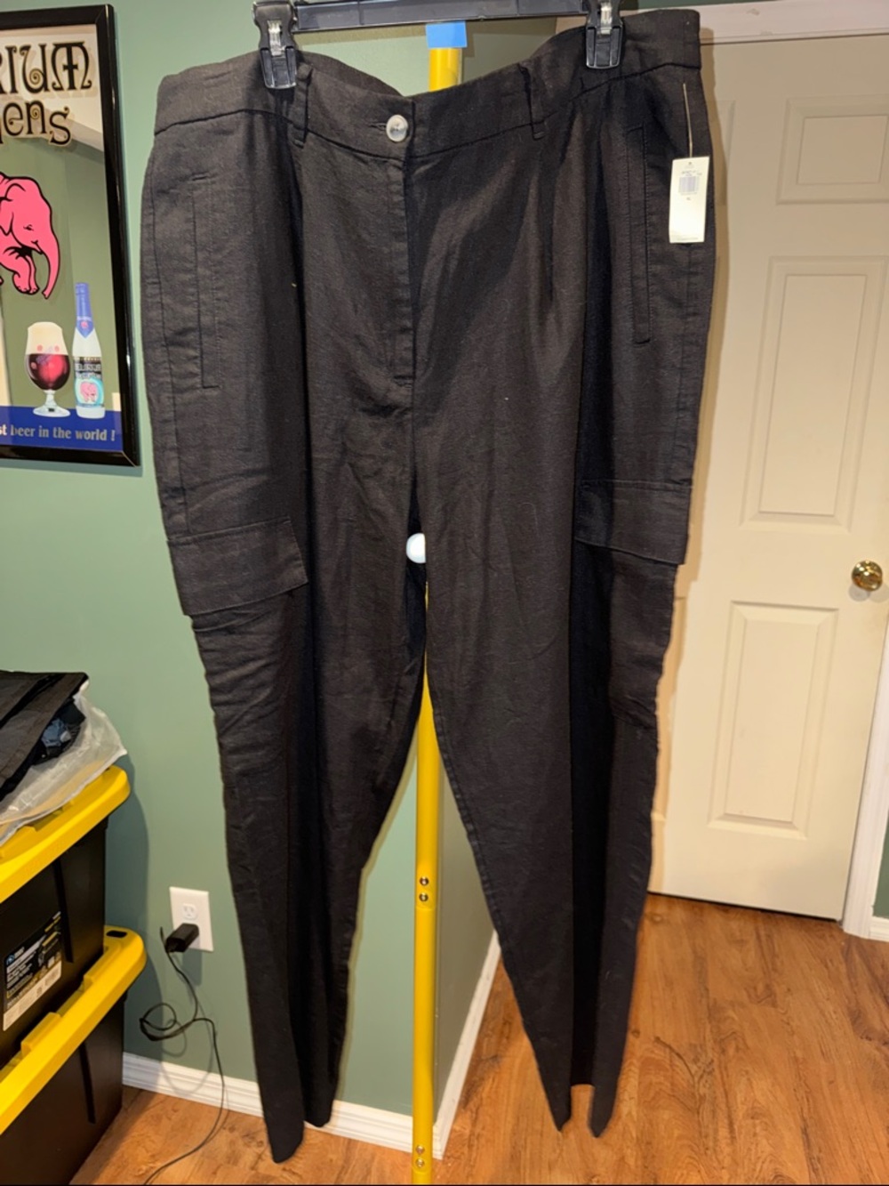 NWT Old Navy Women’s Black Cargo Pants Sz XL